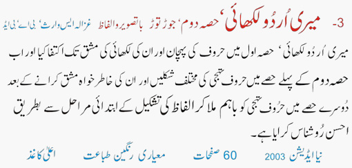 Meri urdu Likhai